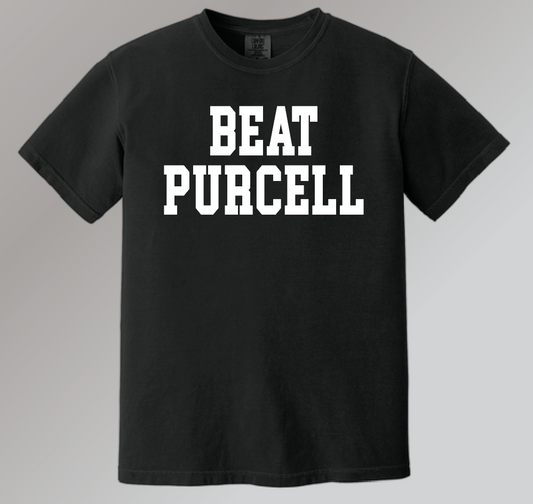 Washington Football "Beat Purcell" Comfort Colors S/S T-shirt (black)