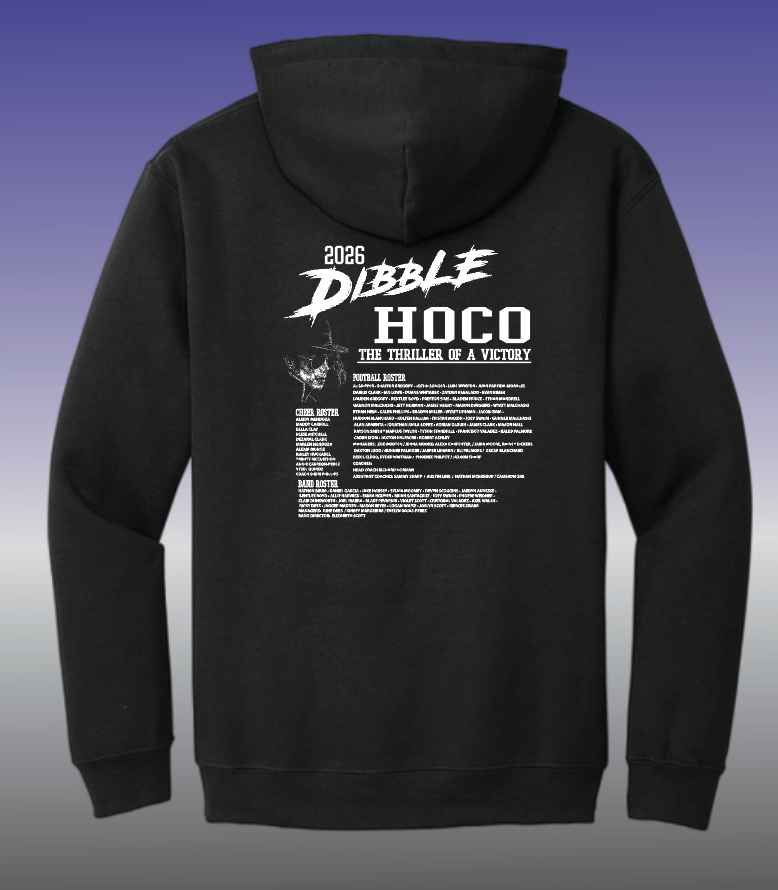 Dibble Football HOCO Gildan Hooded Sweatshirt