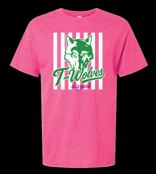 NN Volleyball "Dig Pink" Design S/S T-shirt