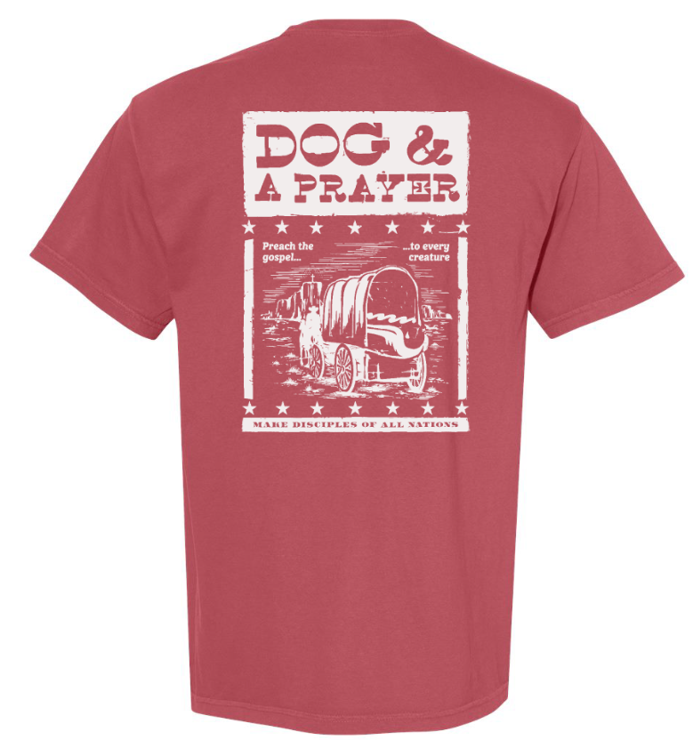 Calvary Chapel "Dog & A Prayer" Design S/S T-shirt