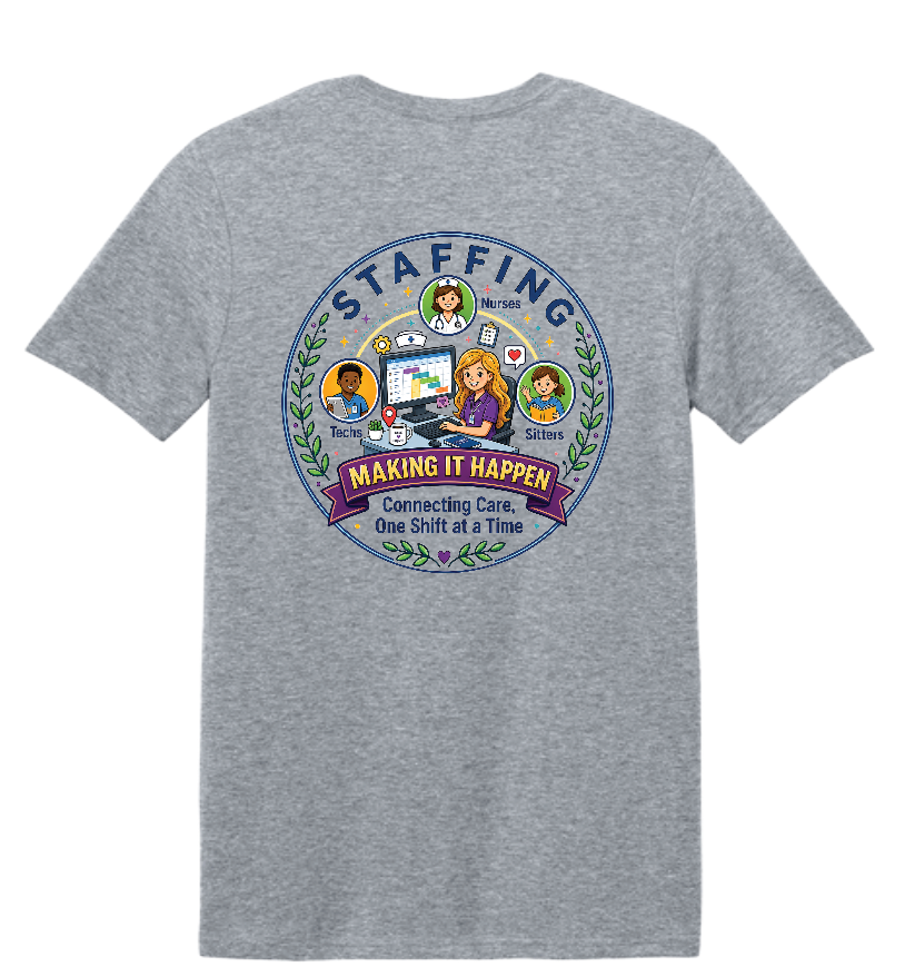 NRH Staffing "Staffing" Design S/S T-shirt