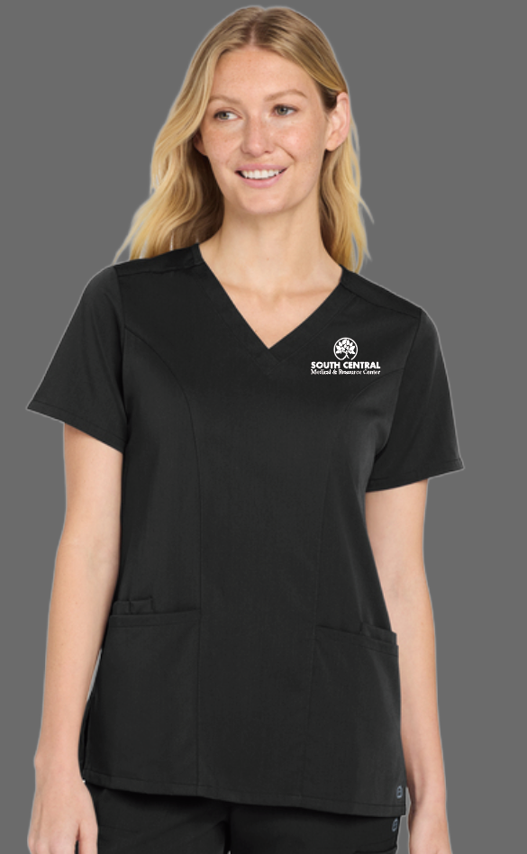 South Central Medical Women's V-neck Top