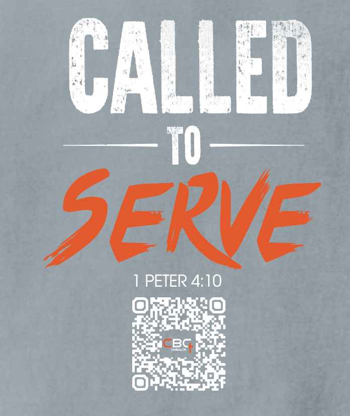 Calvary Baptist Church "QR Code" Design Comfort Colors S/S T-shirt (grey)