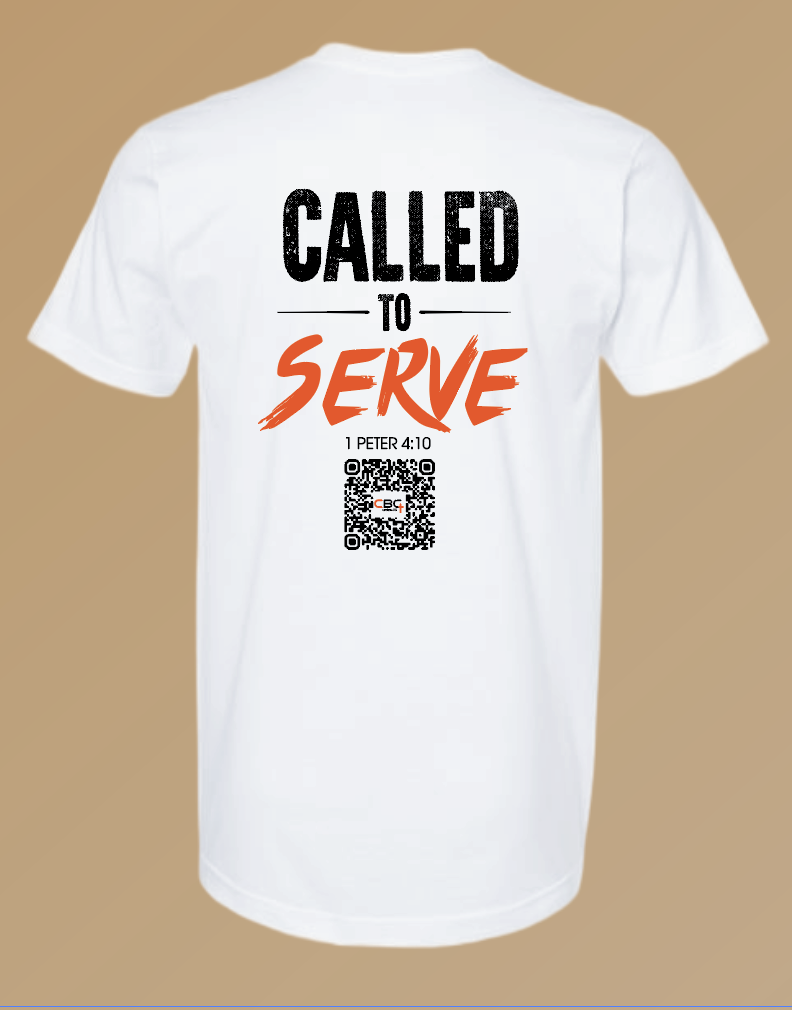 Calvary Baptist Church "QR Code" Design BellaCanvas S/S T-shirt (white)
