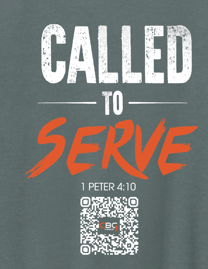 Calvary Baptist Church "QR Code" Design Gildan Crewneck Sweatshirt (grey)