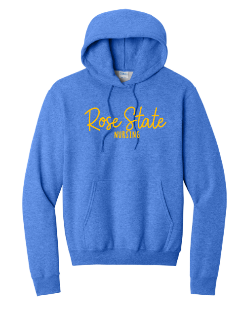 Rose State Nursing "Script" Hooded Sweatshirt
