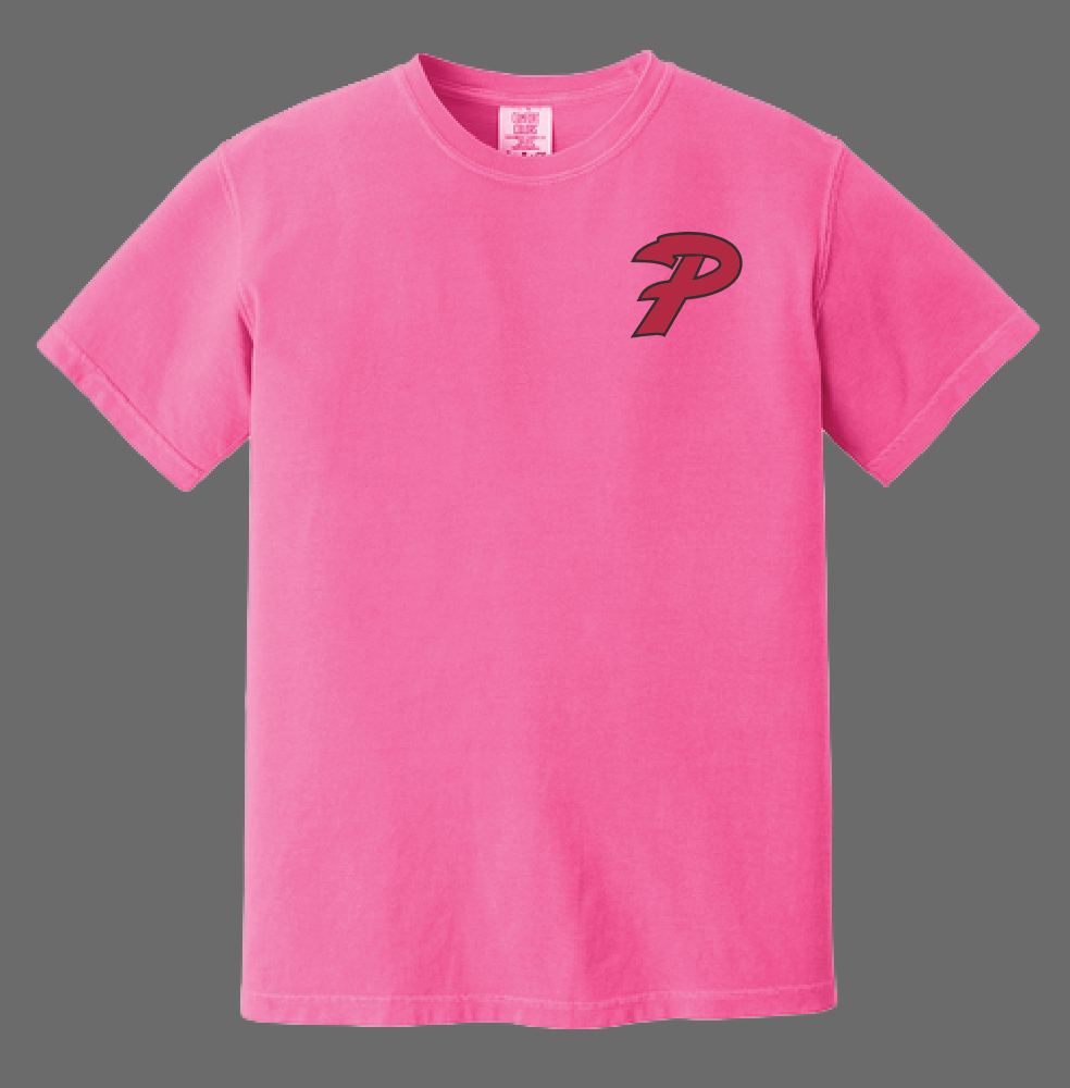 Purcell Band "Full Color Field" Design Comfort Colors S/S T-shirt (neon pink)