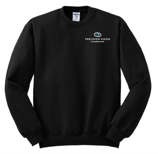 Precision Vision "Logo" Design Crewneck Sweatshirt (black)
