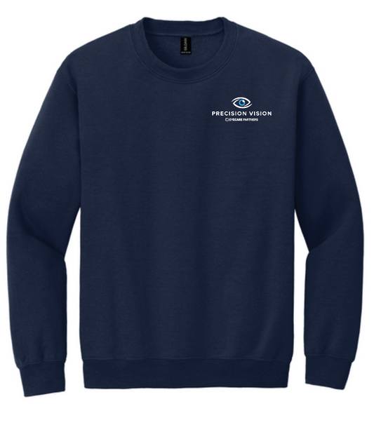 Precision Vision "Logo" Design Crewneck Sweatshirt (navy)