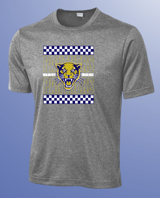 HWJH Cheer "Checkerboard" S/S Dri-Fit T-shirt