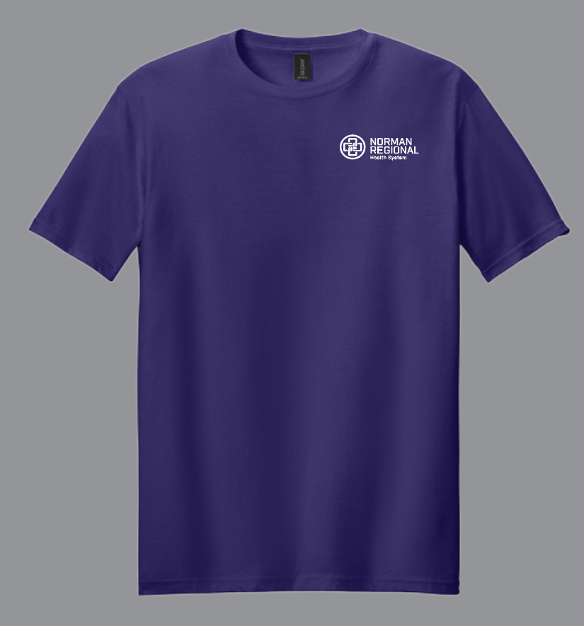 NRH Cardiac Monitor Room S/S T-shirt (purple)