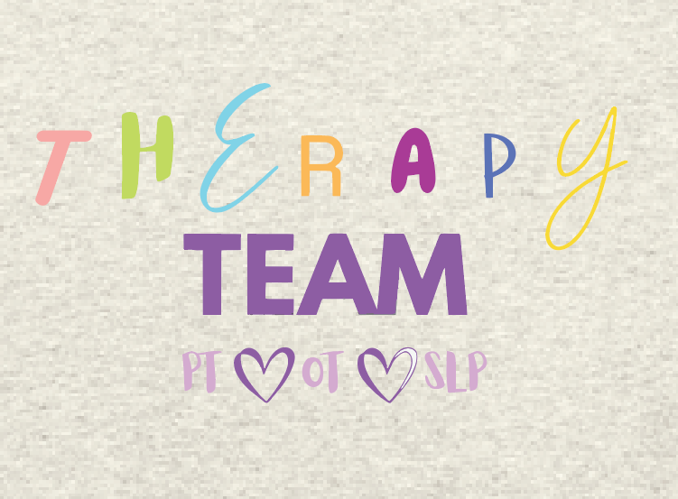 NRH Outpatient Physical Rehab "Therapy Team" Design S/S T-shirt (h. oatmeal)