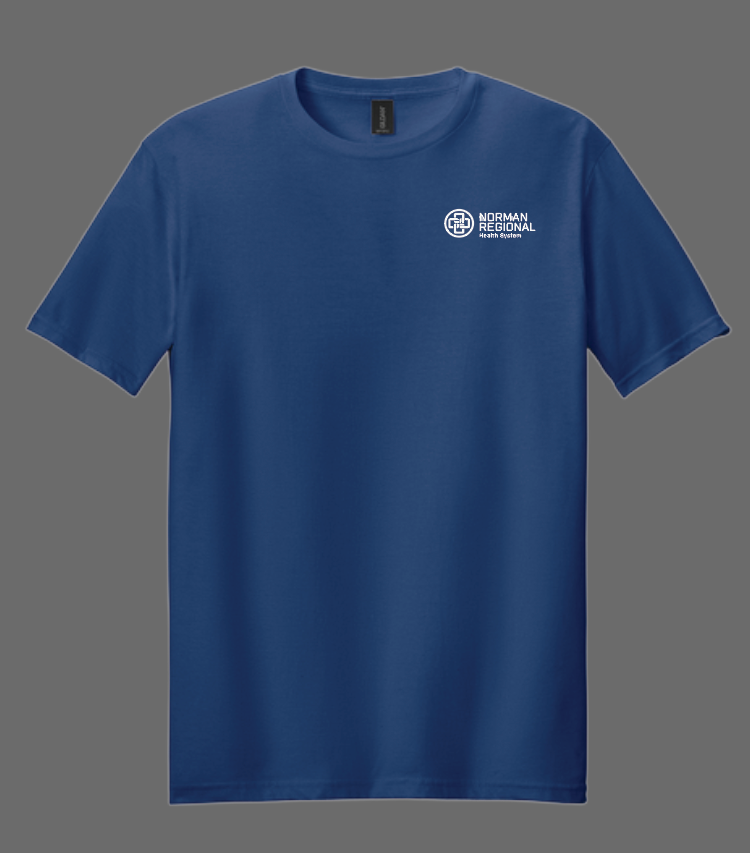 NRH Outpatient Physical Rehab "Therapy Team" Design S/S T-shirt (metro blue)