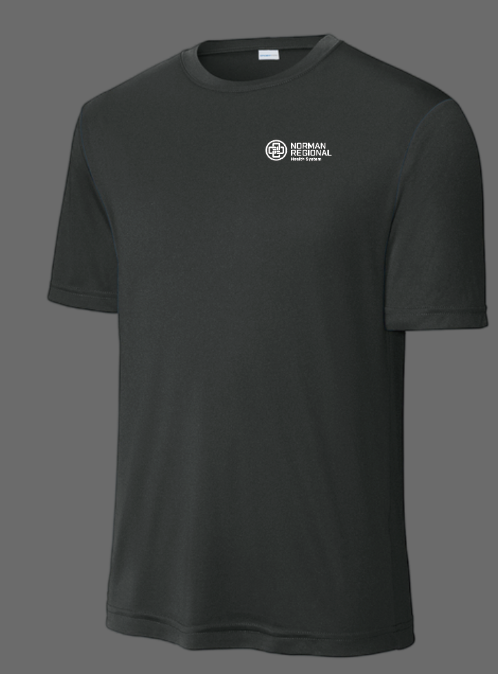NRH Outpatient Physical Rehab "Movement is Medicine" Design S/S Dri-Fit T-shirt (black)