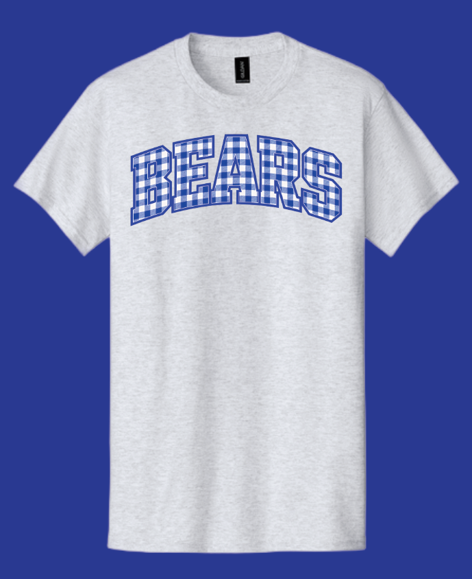 Noble Soccer "Gingham Print" Design Gildan S/S T-shirt
