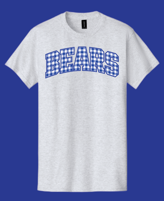 Noble Soccer "Gingham Print" Design Gildan S/S T-shirt