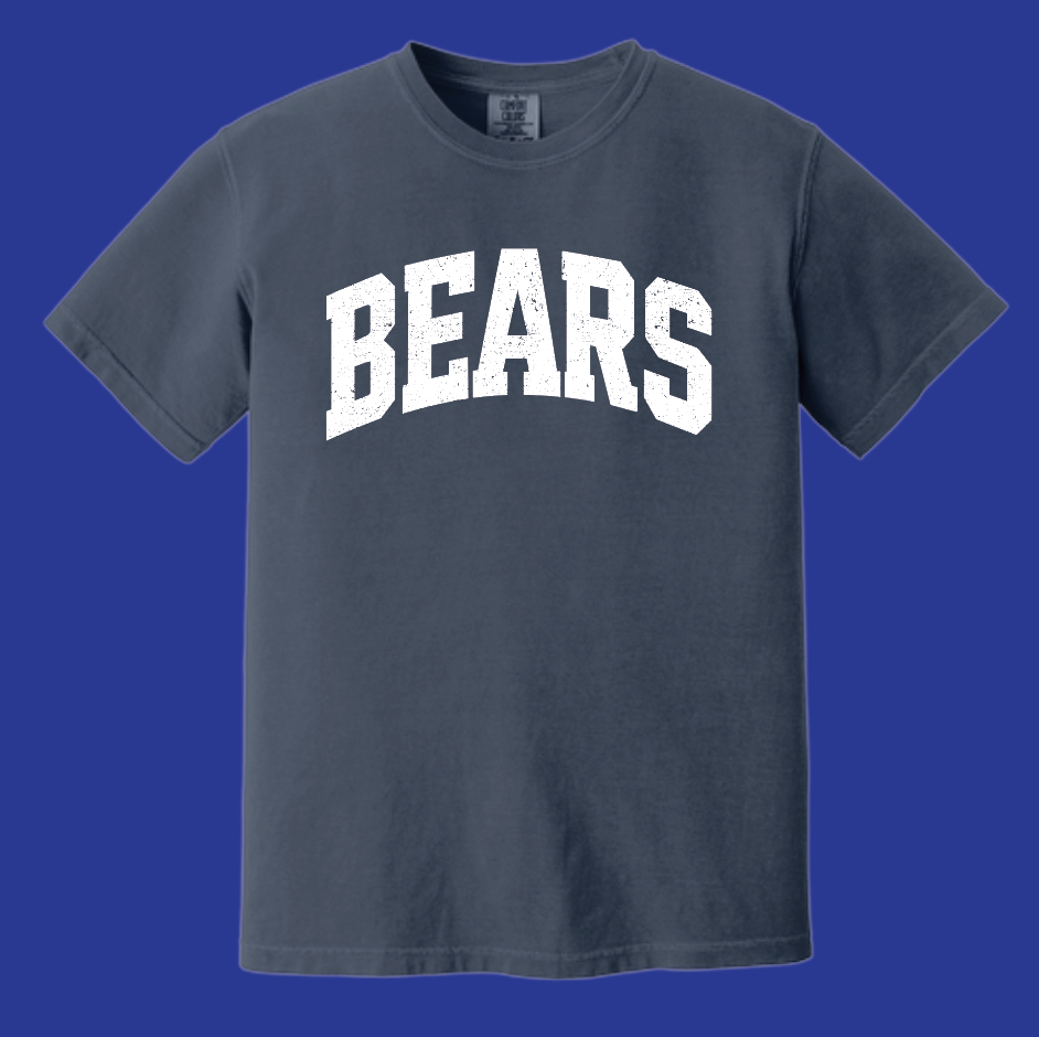 Noble Soccer "Distress" Design Comfort Colors S/S T-shirt (navy)