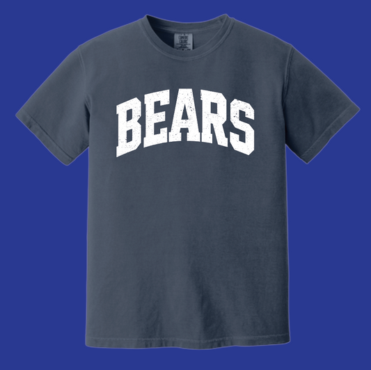 Noble Soccer "Distress" Design Comfort Colors S/S T-shirt (navy)