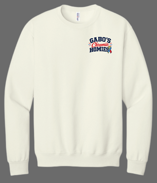 Gabo's Chromie Homies Jerzees Crewneck Sweatshirt