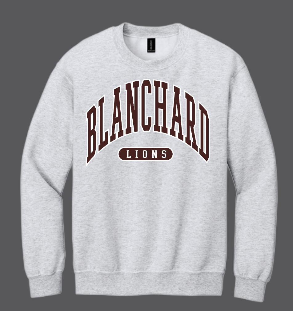 Blanchard PTO "Arch" Design Crewneck Sweatshirt