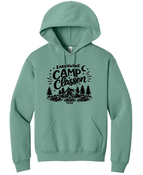 Earlywine Camp Classen Hooded Sweatshirt (sage)