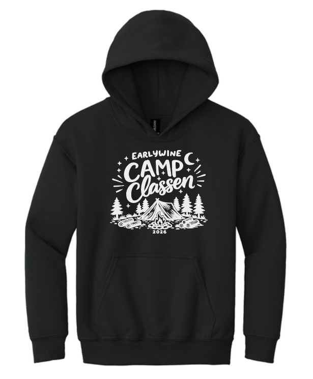 Earlywine Camp Classen Hooded Sweatshirt (black)