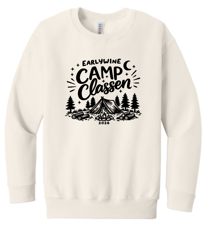 Earlywine Camp Classen Crewneck Sweatshirt (natural)