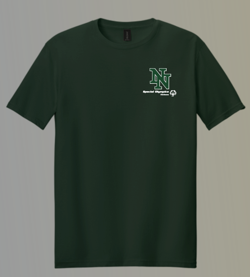 NN Special Olympics "Epic" Design Softstyle S/S T-shirt (dark green)
