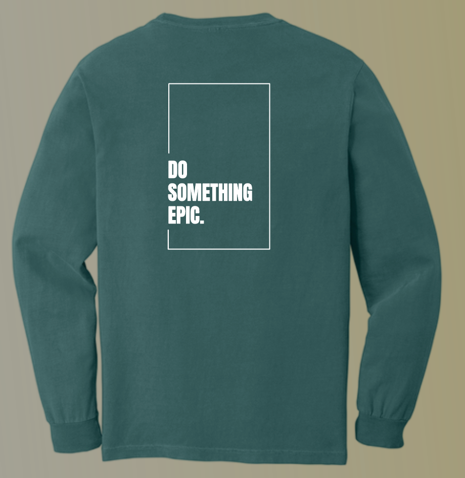 NN Special Olympics "Epic" Design Comfort Colors L/S T-shirt (light green)