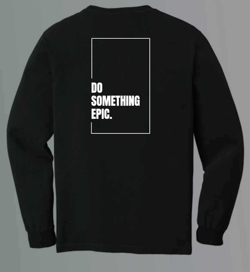 NN Special Olympics "Epic" Design Comfort Colors L/S T-shirt (black)