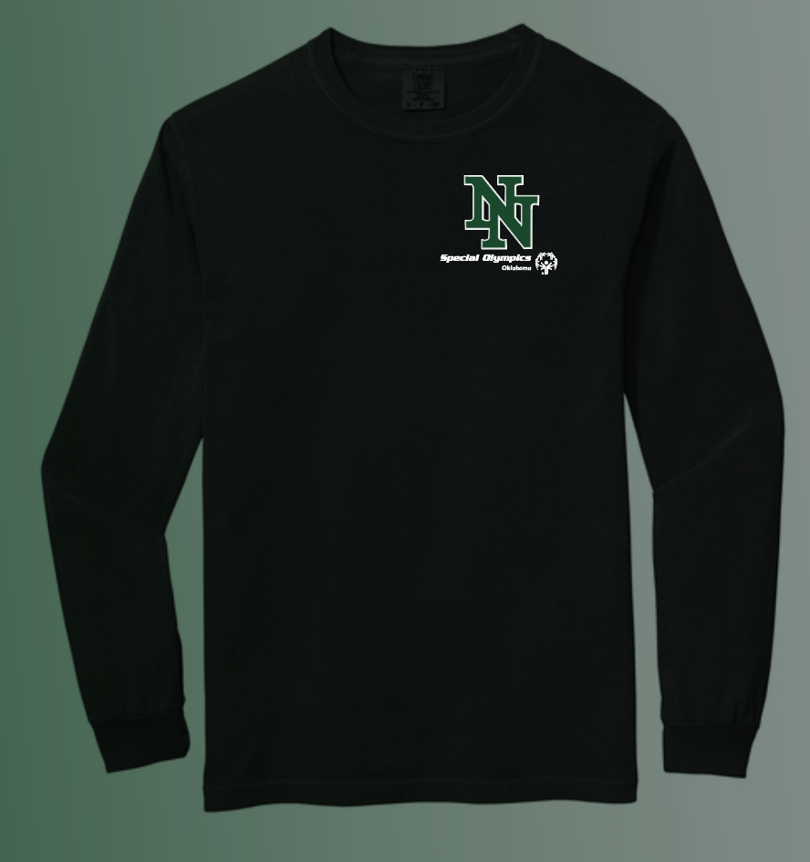 NN Special Olympics "Epic" Design Comfort Colors L/S T-shirt (black)
