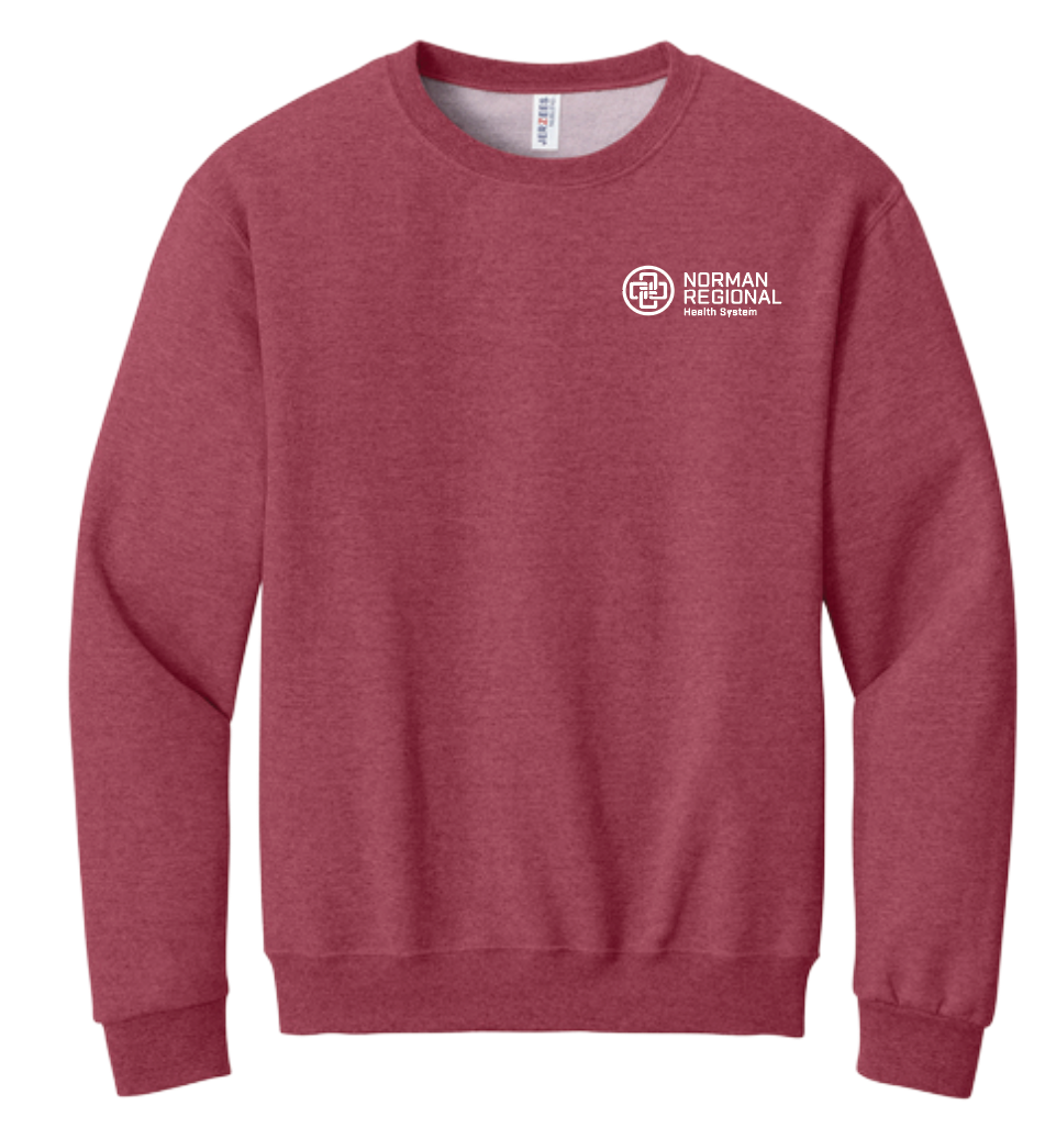 NRH Rehab "I Got Your Back" Design Sweatshirt (htr red)