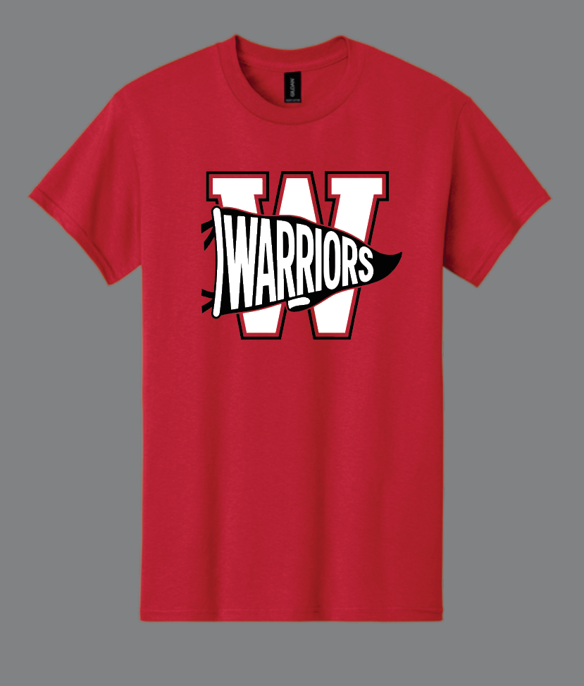 Washington High "Pennant" Design Softstyle S/S T-shirt