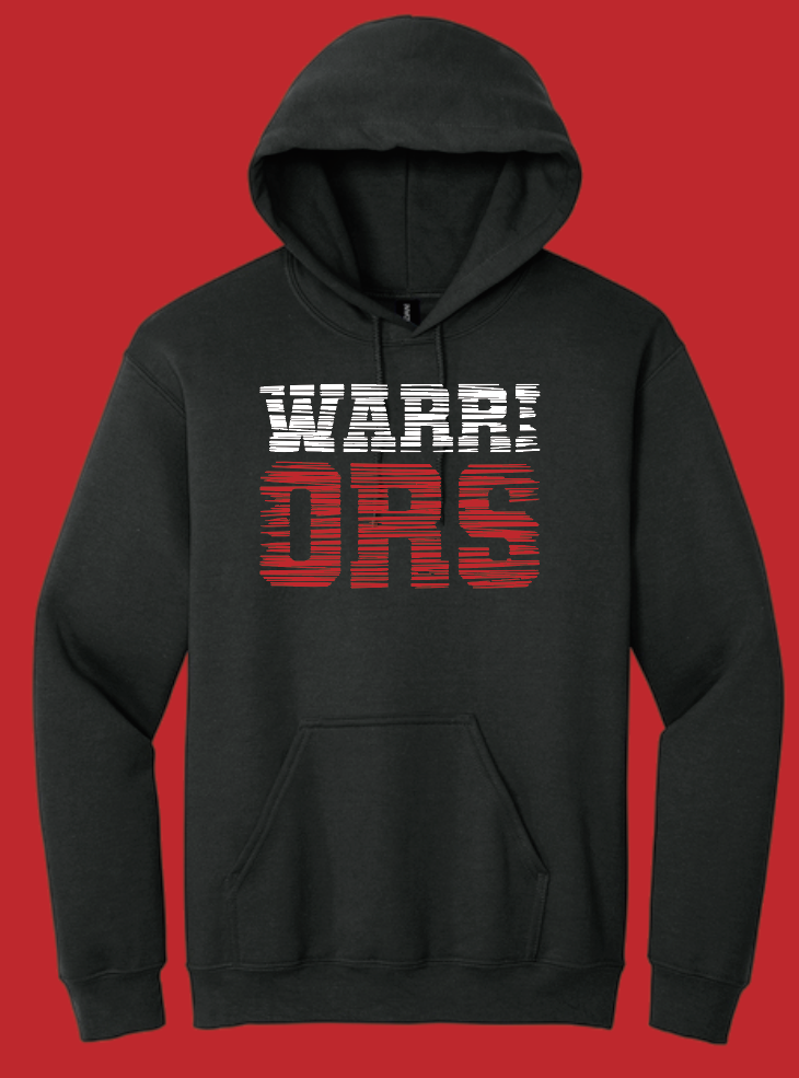 Washington High "Static" Design Hooded Sweatshirt