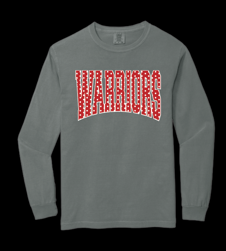 Washington High "Polka Dots" Design Comfort Colors L/S T-shirt