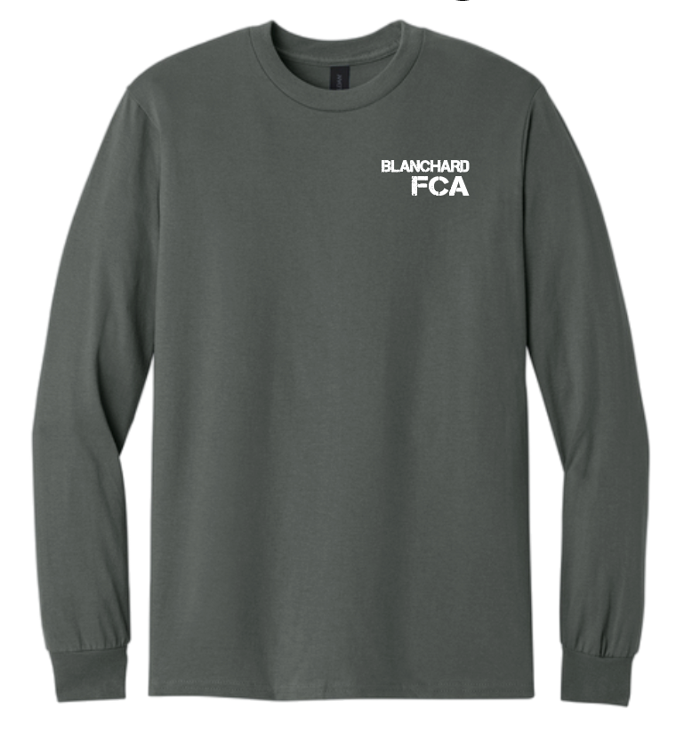Blanchard FCA Gildan L/S T-shirt (charcoal)