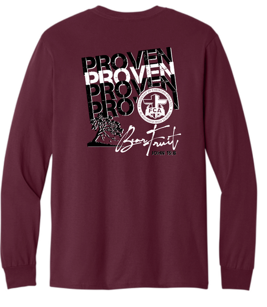 Blanchard FCA Gildan L/S T-shirt (maroon)