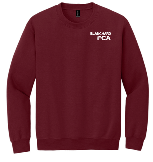 Blanchard FCA Gildan Crewneck Sweatshirt (maroon)