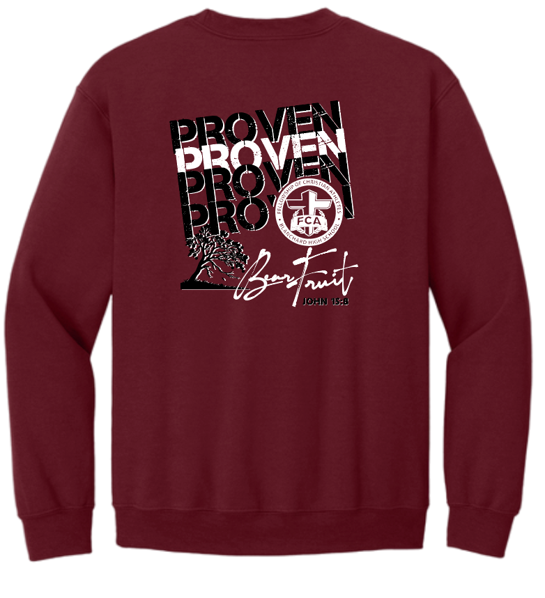 Blanchard FCA Gildan Crewneck Sweatshirt (maroon)