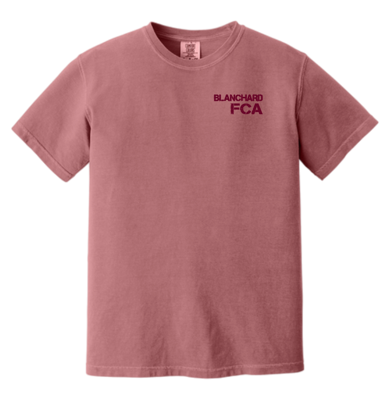 Blanchard FCA Comfort Colors S/S T-shirt (crimson)