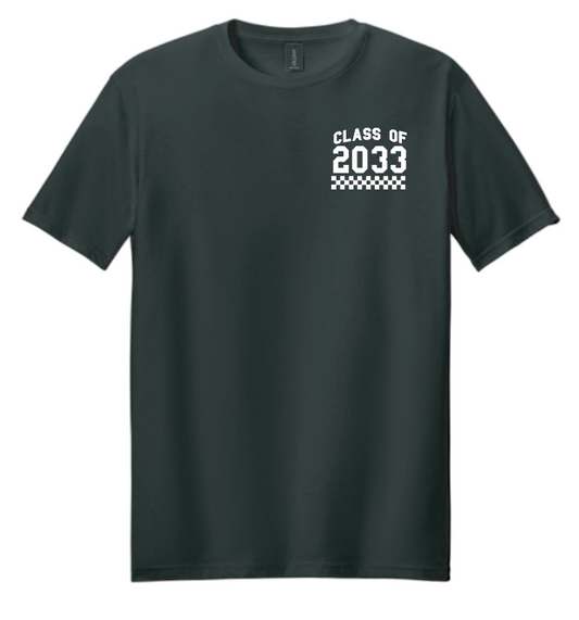Newcastle Middle School "Class of '33" Design S/S T-shirt