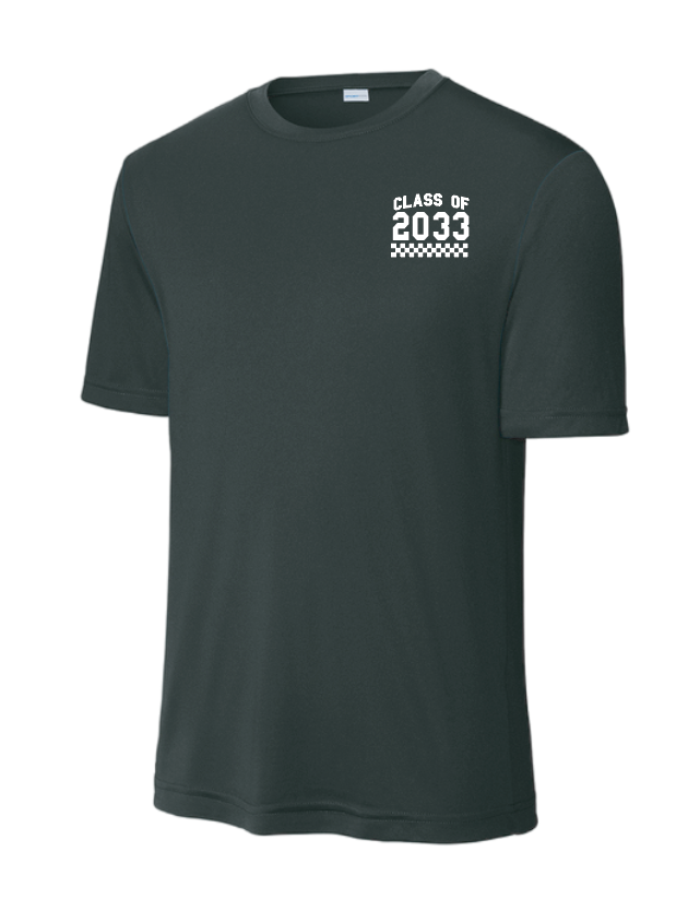 Newcastle Middle School "Class of '33" Design S/S Dri-Fit T-shirt