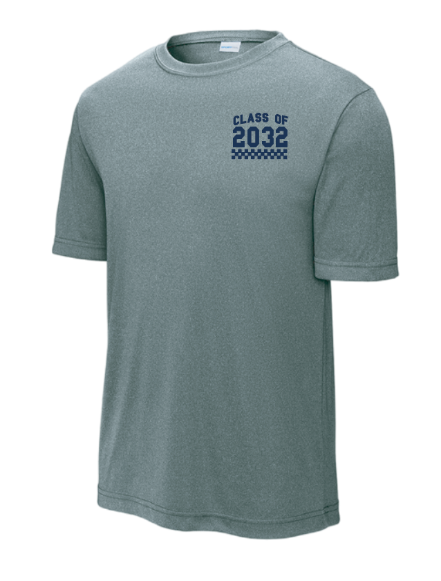 Newcastle Middle School "Class of '32" Design S/S Dri-Fit T-shirt