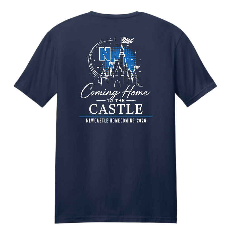 Newcastle Middle School "Homecoming" Design S/S T-shirt