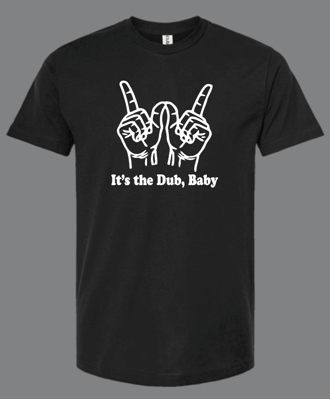 Washington STUCO "It's the Dub, Baby" Design Softstyle S/S T-shirt (black)