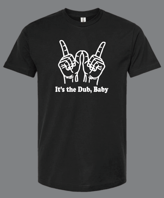 Washington STUCO "It's the Dub, Baby" Design Softstyle S/S T-shirt (black)