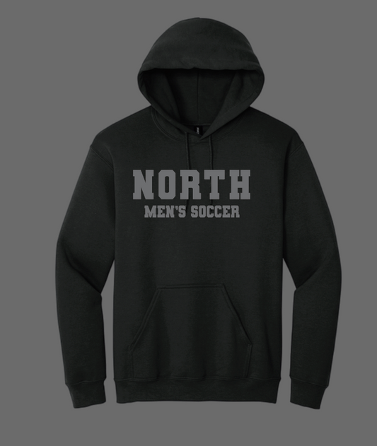NN Men's Soccer "Tonal" Design Hooded Sweatshirt