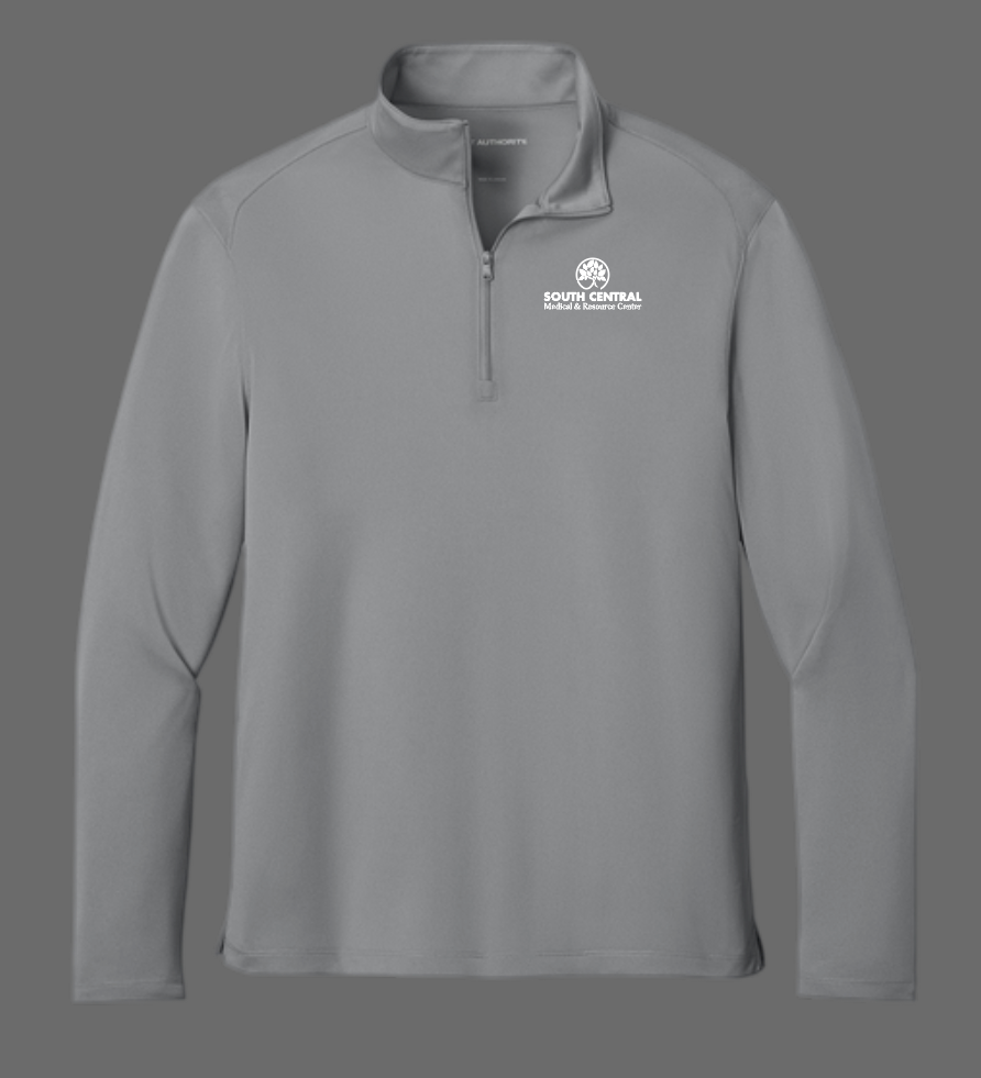 South Central Medical 1/4-Zip Performance Pullover (grey)