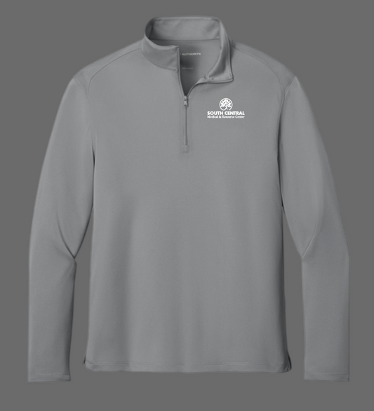 South Central Medical 1/4-Zip Performance Pullover (grey)