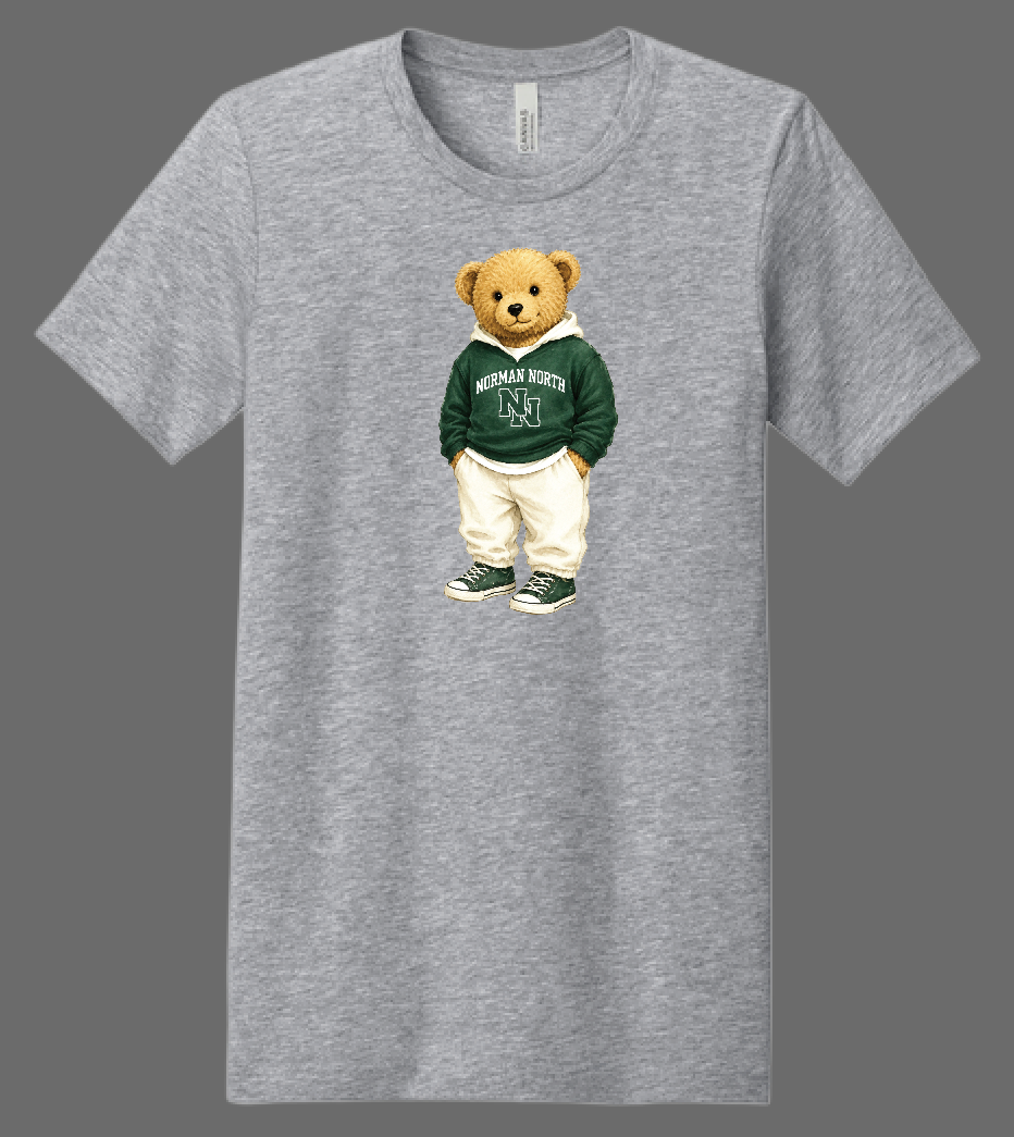 NN Pom "Bear" Design BellaCanvas S/S T-shirt